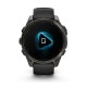 Смарт-годинник Garmin fenix 8 47mm, AMOLED, Saph, CrbnGryTi/Blk, Blk/PebbleGryBnd, GPS (010-02904-21)