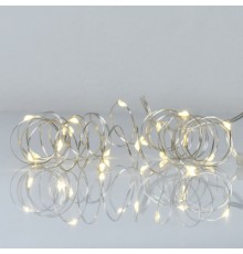 Гірлянда YES! Fun Нитка на мідному дроті 20 LED Тепло-біла 2 м Статична На батарейках (975020)