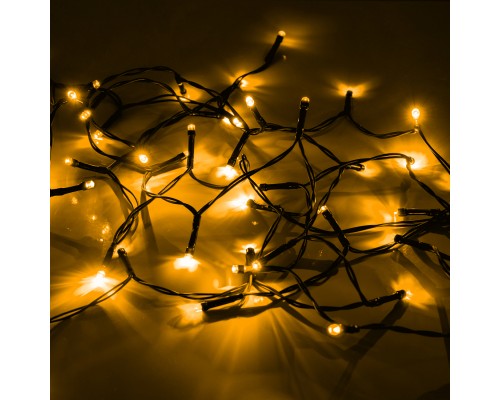 Гірлянда YES! Fun Вулична 41 LED Тепло-біла 2.8 м Статична Таймер На батарейках (975061)