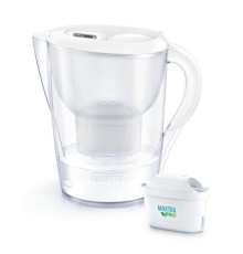 Фільтр-глечик Brita Marella XL Memo MXPro 3.5л (2л води) з фільтр-картриджем, білий (1052778)