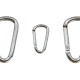 Карабін туристичний Tramp Набір 10 шт без муфти 6 cм Silver (UTRA-300-silver)