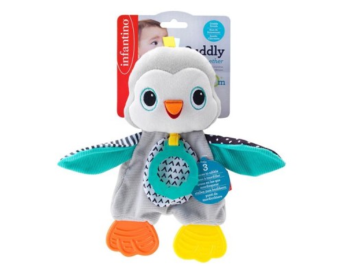 Прорізувач Infantino м''яка іграшка Пінгвік (316329)