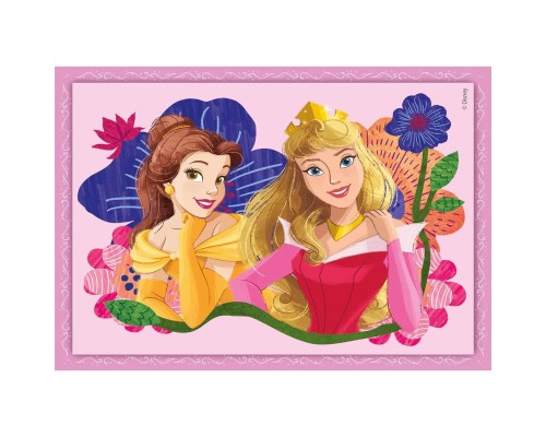Пазл Clementoni 4 в 1 Princess, 12,16,20 та 24 елементи (21517)