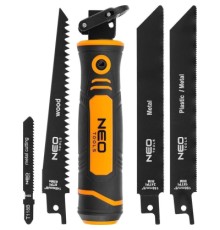 Ножівка Neo Tools садова, тримач, 15см, 24 TPI, 18 TPI, 6 TPI (44-650)