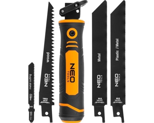 Ножівка Neo Tools садова, тримач, 15см, 24 TPI, 18 TPI, 6 TPI (44-650)