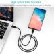 Дата кабель Кабель USB 2.0 Type-C M-M, 0.5 м,чорний Choetech Choetech (CC0001-V4-PE)
