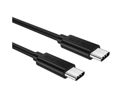 Дата кабель Кабель USB 2.0 Type-C M-M, 0.5 м,чорний Choetech Choetech (CC0001-V4-PE)