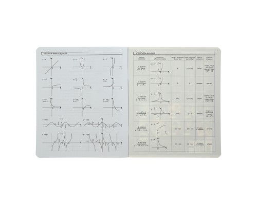 Зошит ZiBi предметний BLACK, 36 аркушів, клітинка, алгебра (ZB.1730-14)