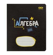 Зошит ZiBi предметний BLACK, 36 аркушів, клітинка, алгебра (ZB.1730-14)