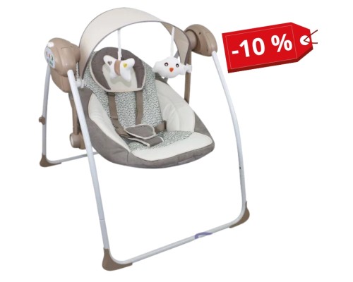 Крісло-гойдалка FreeON RELAX Brown-Beige (60694)