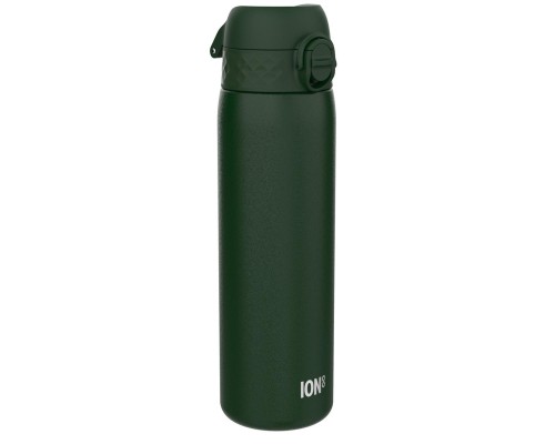 Пляшка для води ION8 OneTouch Stainless Steel 600 мл Dark Green (I8SS600DGRE)