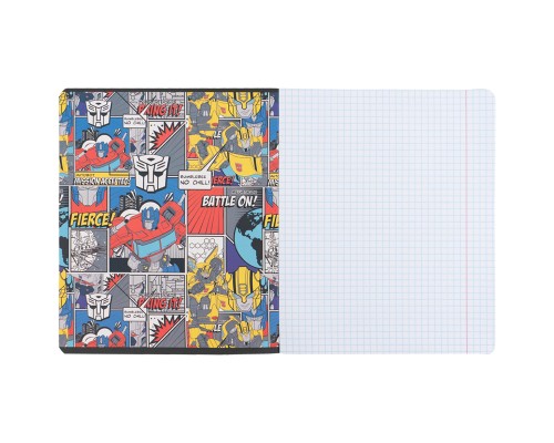 Зошит Kite Transformers, 12 аркушів, клітинка (TF25-232)