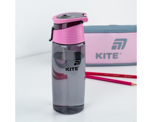 Поїльник-непроливайка Kite 550 мл, сіра (K25-401-1)