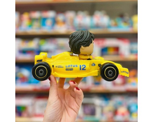 Фігурка Funko Pop серии Формула-1: Айртон Сенна в болиде (86181)