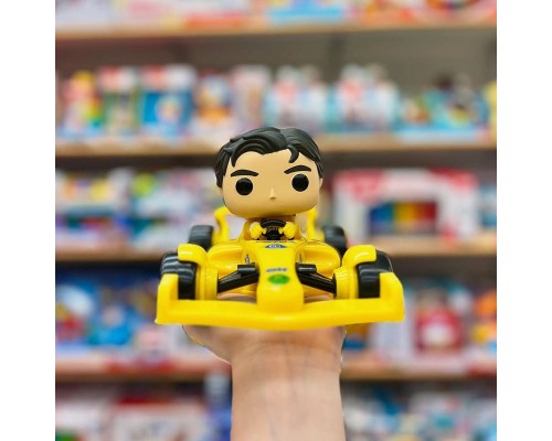 Фігурка Funko Pop серии Формула-1: Айртон Сенна в болиде (86181)