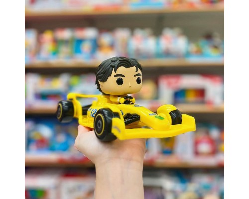 Фігурка Funko Pop серии Формула-1: Айртон Сенна в болиде (86181)