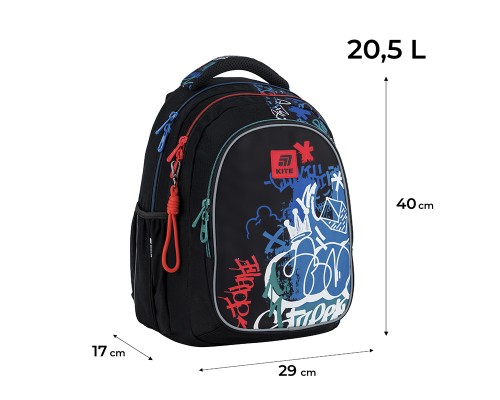 Рюкзак шкільний Kite Education teens 8001M-1 (K25-8001M-1)