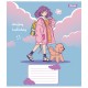 Зошит 1 вересня Anime girl А5 18 аркушів клітинка (767232)