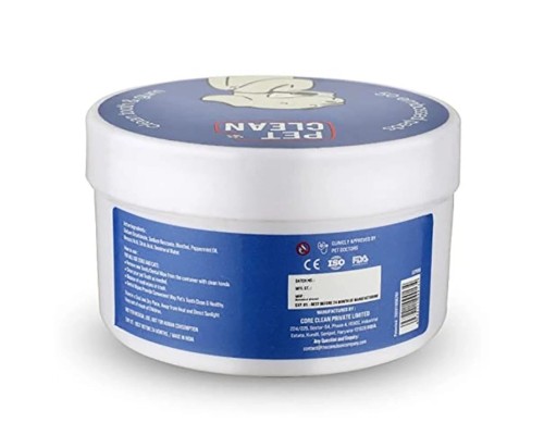 Вологі серветки для тварин Pet Clean PET DENTAL WIPES для гігієни та чистки зубів тварин 50 шт (8939111099134)