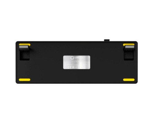 Клавіатура Lorgar KBP70MW Pro RGB Wireless/Bluetooth/USB UA Black/yellow (LRG-KBP70MW-YL-US)