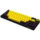 Клавіатура Lorgar KBP70MW Pro RGB Wireless/Bluetooth/USB UA Black/yellow (LRG-KBP70MW-YL-US)