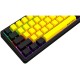 Клавіатура Lorgar KBP70MW Pro RGB Wireless/Bluetooth/USB UA Black/yellow (LRG-KBP70MW-YL-US)