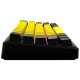 Клавіатура Lorgar KBP70MW Pro RGB Wireless/Bluetooth/USB UA Black/yellow (LRG-KBP70MW-YL-US)