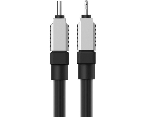 Дата кабель USB-C to Lightning 2.0m CoolPlay Fast Charging 20W black Baseus (CAKW000101)