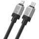 Дата кабель USB-C to Lightning 2.0m CoolPlay Fast Charging 20W black Baseus (CAKW000101)