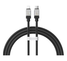 Дата кабель USB-C to Lightning 2.0m CoolPlay Fast Charging 20W black Baseus (CAKW000101)