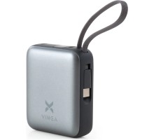 Батарея універсальна Vinga 10000 mAh 35W Display Cable (VPBB1035C)