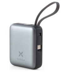 Батарея універсальна Vinga 10000 mAh 35W Display Cable (VPBB1035C)