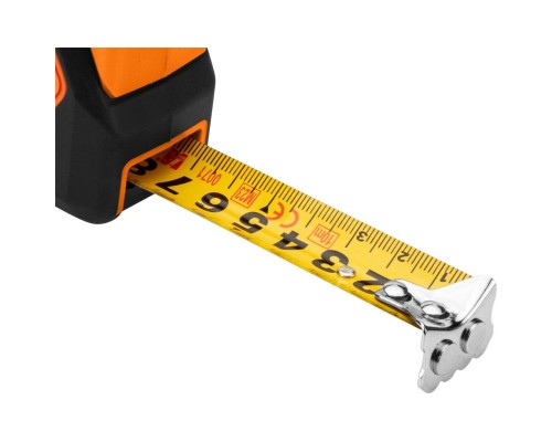 Рулетка Neo Tools 7.5мx25мм, з фіксатором змотування, магніт (67-234)