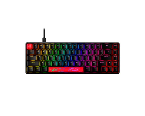 Клавіатура HyperX Alloy Origins 65 HX Red USB UA Black (4P5D6AA)