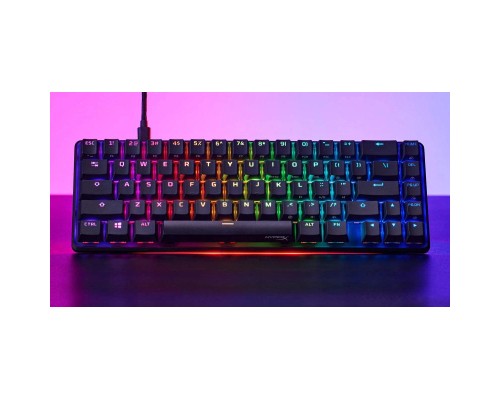 Клавіатура HyperX Alloy Origins 65 HX Red USB UA Black (4P5D6AA)