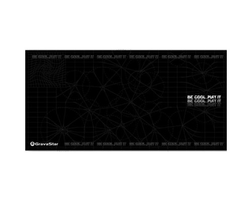 Килимок для мишки GravaStar Gaming Pad XL Black (GSA8_MPD_R_BLK)