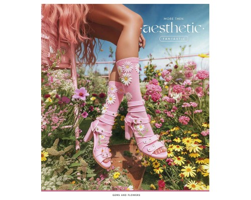 Зошит Школярик Aestetic life 48 аркушів клітинка (048-3470K)