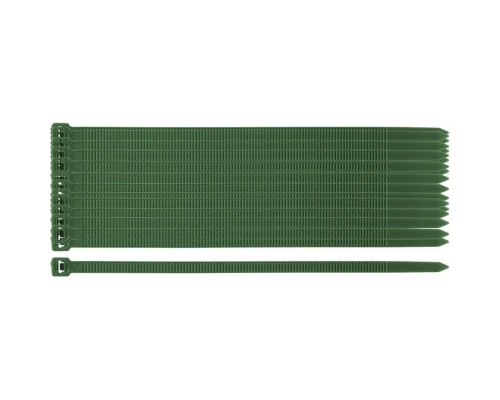 Стяжка Neo Tools 50шт, пластик, 4.8х160мм, зелена (15-979)