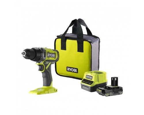 Шуруповерт Ryobi ONE+ RDD18-1C20S 18V, 1х2Ah, 52Нм, 450/1750об/хв, сумка (5133005519)