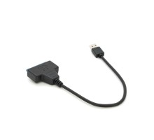 Перехідник USB 3.0 AM to SATA 0.1m for HDD/SSD black Voltronic (YT-C3.0-SATA/0.1)