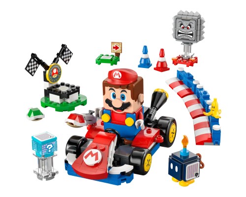 Конструктор LEGO Super Mario Mario Kart – Interactive Mario та Standard Kart (72043)