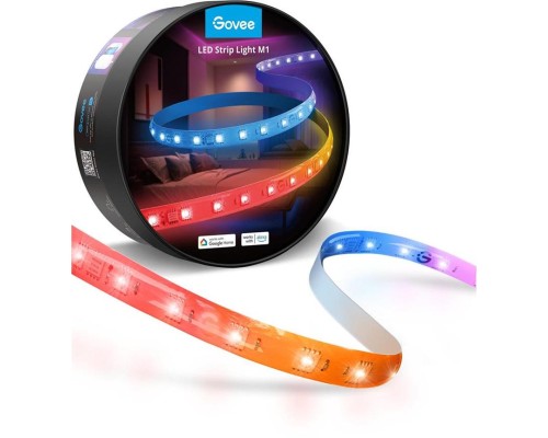 Світлодіодна стрічка Govee H61E1, 5.0m, RGBICW, WI-FI/Bluetooth, white (H61E13D2)