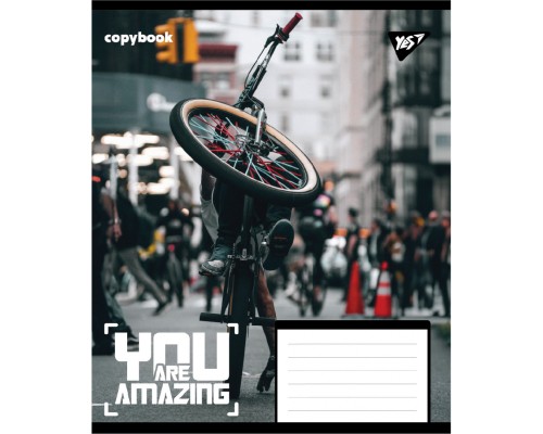 Зошит Yes You are amazing А5 48 аркушів клітинка (767942)