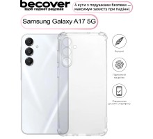Чохол до мобільного телефона BeCover Anti-Shock Samsung Galaxy A17 5G SM-A176 Clear (713691)
