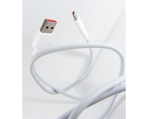 Дата кабель USB 2.0 AM to USB-C 1.0m 6A white Dengos (PLS-TC-6A-WHITE)