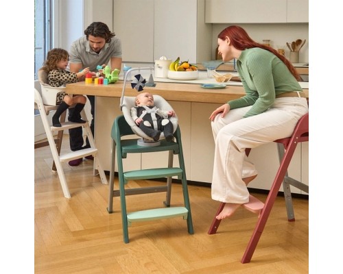 Крісло-гойдалка Chicco шезлонг для новонароджених Crescendo, світло-сірий (87078.47)