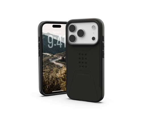 Чохол до мобільного телефона UAG iPhone 17 Pro Civilian MagSafe Black (114545114040)