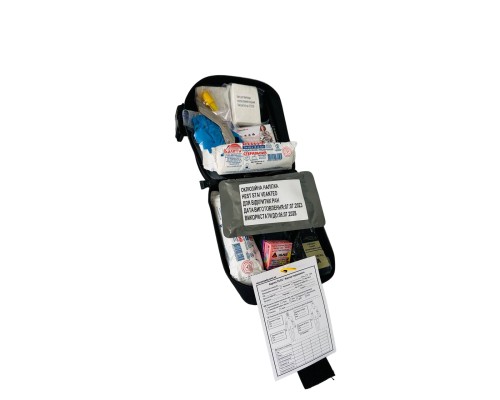 Автомобільна аптечка Poputchik 02-084-М