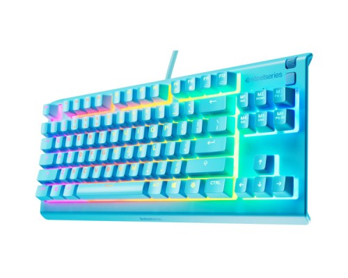 Клавіатура SteelSeries Apex 3 TKL USB UA Aqua (64933)