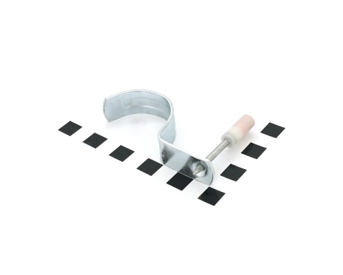 Цвяхи Voltronic монтажні піроксилінові 8х52мм під трубу Ø50мм, затискач для труб, 50 шт (YT-PMN40PC)